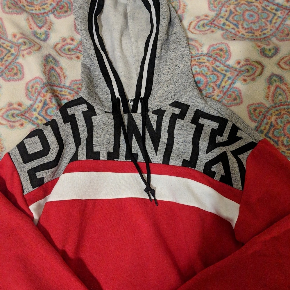 Pink Victorias secret sweatshirt